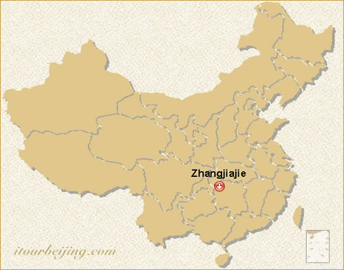 Zhangjiajie Map