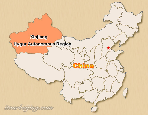 Xinjiang Map