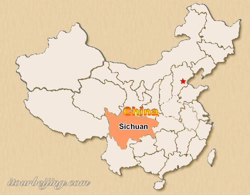 Sichuan Map