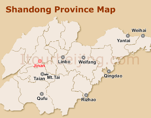 Shandong Map
