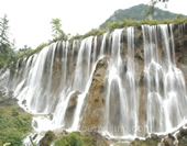 Waterfall in the Mountain