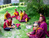 Lamas in Tibet