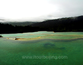 Beautiful Lake in Jiuzhaigou Park
