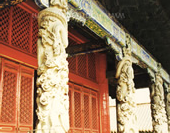 The Stone Sculptures Outside the Temple