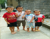 The Children at Fenghuang Town
