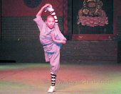 The Kungfu Show in Shaolin Temple