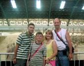 Tourists at Terra-Cotta Warriors